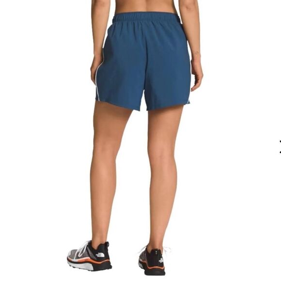 The North Face Women’s running Walking Jogging elevation shorts Shady Blue - Picture 2 of 5